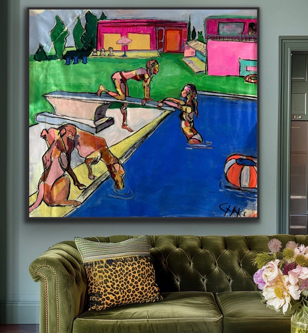 Painting Dream house SA summer
